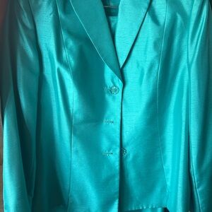 Elegant Teal Women's Jacket
